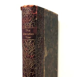 The Christian Year - Rev. John Keble - late 1800s antique devotional